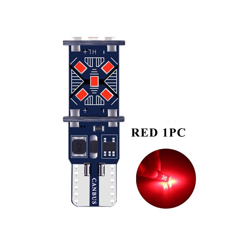 Red T10 15SMD